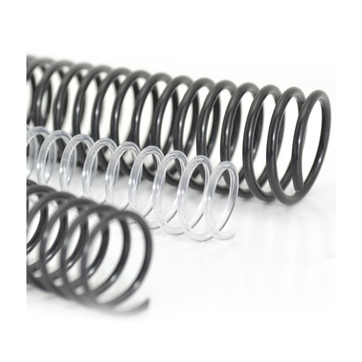 [OFF-SP46-1-I] RESORTE ESPIRAL PLAST 1 TRANSP. 25MM 50UDS STUDMARK