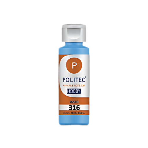 [OFF-316AP] PINTURA #316 POLITEC AZUL PASTEL 60ML
