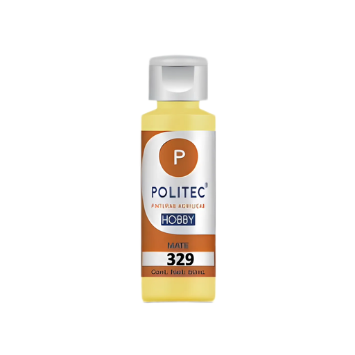 [OFF-329AMP] PINTURA #329 POLITEC AMARILO PASTEL 60ML
