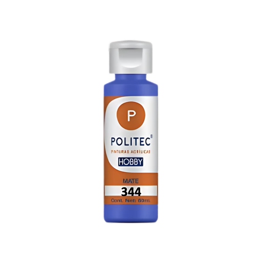 [OFF-344AV] PINTURA #344 POLITEC AZUL VIOLETA 60ML