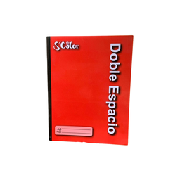 [SP-24560003] CUADERNO DOBLE ESPACIO 40H S'COLOR