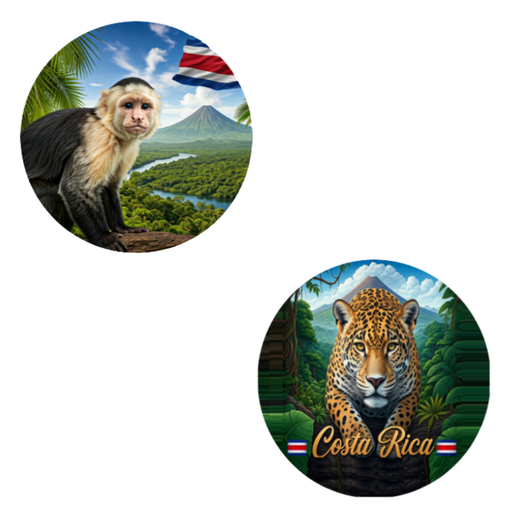 [OFF-1016] ADORNO JAGUAR Y MONO 50CM ST93 (15 SEP)