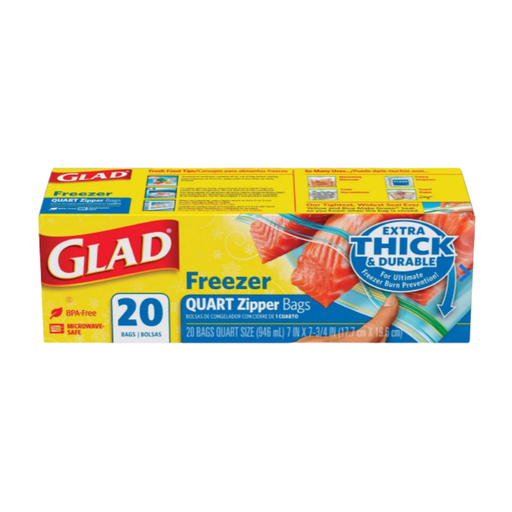 [OFF-ZPG] BOLSA ZIPPER GLAD