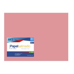 [LI-223] PAPEL SATINADO ROSADO OSC (PAQ 50)