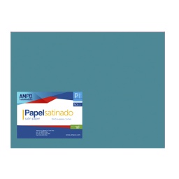 [PS-TUR] PAPEL SATINADO TURQUESA (PAQ 50)