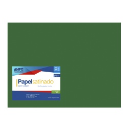 [PS-VO] PAPEL SATINADO VERDE OSCURO (PAQ 50)