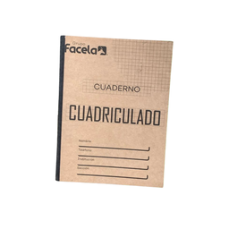 [C-2460747] CUADERNO CUADRICULADO / 60 GRS / 80 H / 21 X 27.5 CM