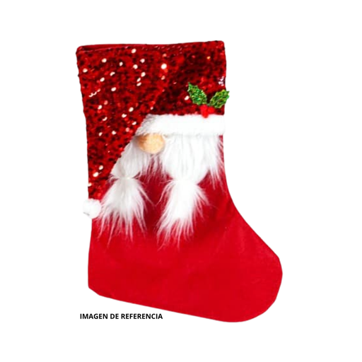 [OFF-HW285-23B-A] BOTA NAVIDEÑA 45CM SANTA