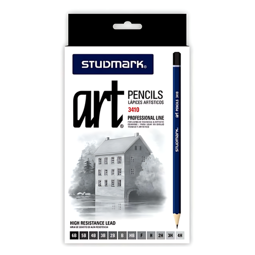 [OFF-ST-03410]  LAPICES GRADUADOS SURTIDO 12 UNIDADES STUDMARK