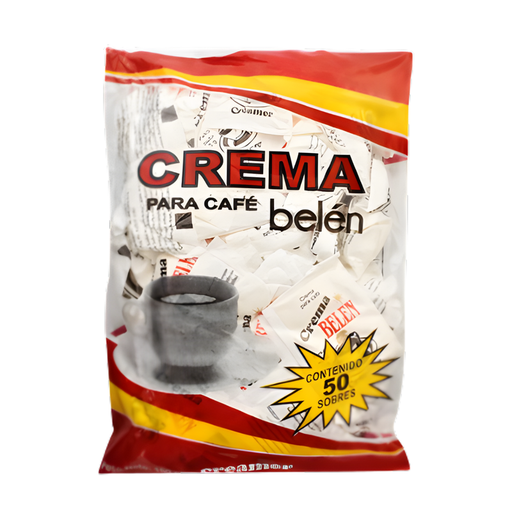 [OFF-5441] CREMA PARA CAFE BELEN PAQ 100