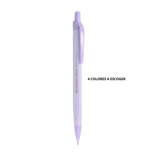 [OFF-3714U] PORTAMINAS 0.7 MM COLORES PASTEL STUDMARK UNIDAD