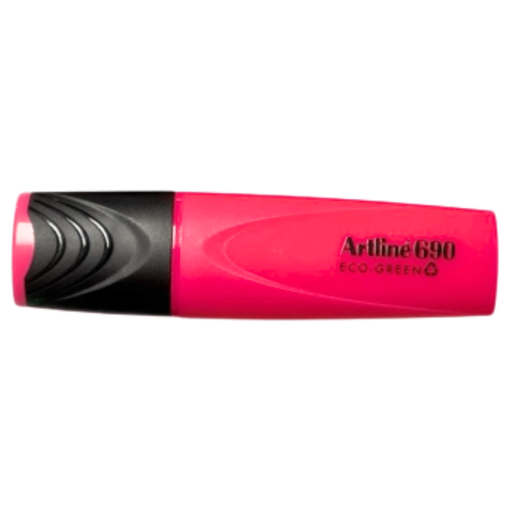 [OFF-690F] MARCADOR FOSFORESCENTE ARTLINE 690 ROSADO
