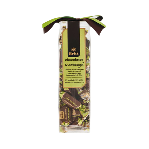 [OFF-140185] CHOCOLATE BRITT RELLENO MARACUYA 23 U 253 G