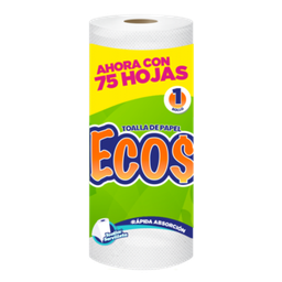 [OFF-0365641] TOALLA SERVILLETA ECOS 75H UNIDAD