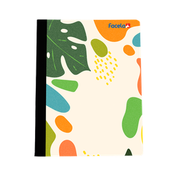 [CUA-576187] CUADERNO COSIDO PEQUEÑO 200 PÁG COLRES RAYADO FACELA