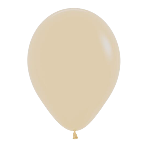 [OFF-111] GLOBO NO. 12 PASTEL CREMA KARYMA BALLOONS 50UDS