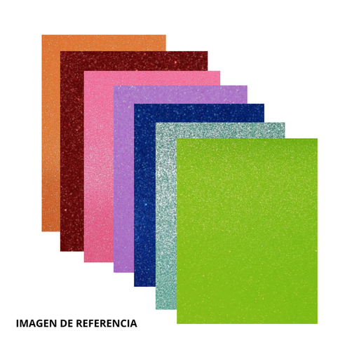 [OFF-22VU] FOAM ESCARCHADO T/CARTA COLORES VARIOS UNIDAD 