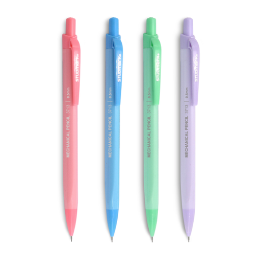 [OFF-3713-U] PORTAMINAS 0.5 MM COLORES PASTEL STUDMARK UNIDAD