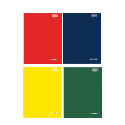 [OFF-51139] CUADERNO COSIDO GRANDE 100H UNICOLOR BASICOS 