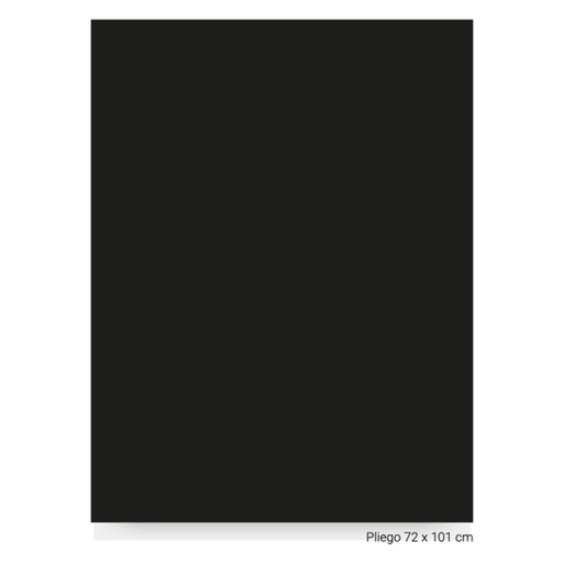 [OFF-361202C46] CARTON PRESENTACION NEGRO PLIEGO 70X100CM 10 UDS