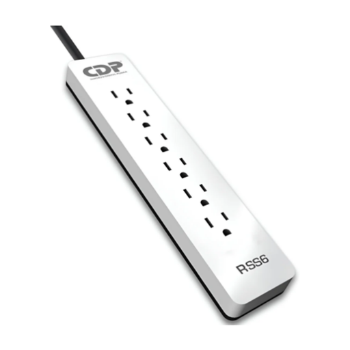 [OFF-27125] REGLETA PLASTICA CDP 6 ENTRADAS RSS 6 110V-240W 