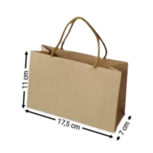[OFF-BK-1303] BOLSA KRAFT HORIZONTAL #1303 11X17,5X7CM