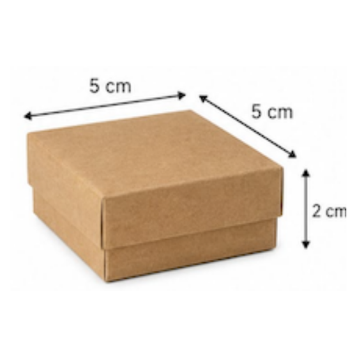 [OFF-CK-2019] CAJA KRAFT #2019 5X5X2CM