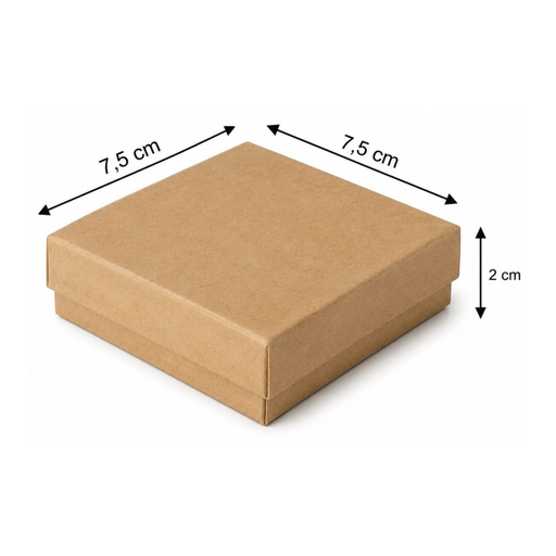 [OFF-CK-2020] CAJA KRAFT #2020 7,5X7,5X2CM