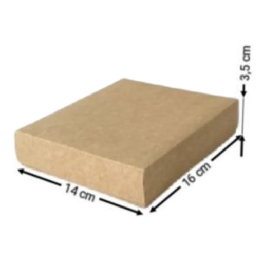 [OFF-CK-2030] CAJA KRAFT #2030 16X14X3,5CM