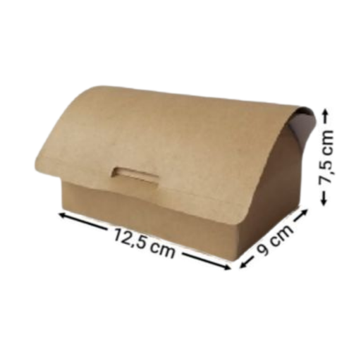 [OFF-CK-4007] CAJA KRAFT BAUL #4007 12,5X7,5X9CM