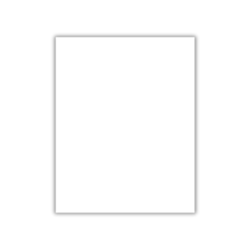 [OFF-001] CARTULINA BRISTOL BLANCA T/CARTA (PAQ 100)