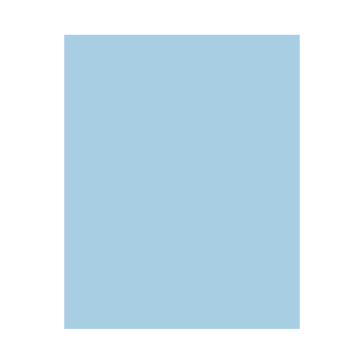 [PT-99040] CARTULINA BRISTOL CELESTE T/CARTA (PAQ 100)