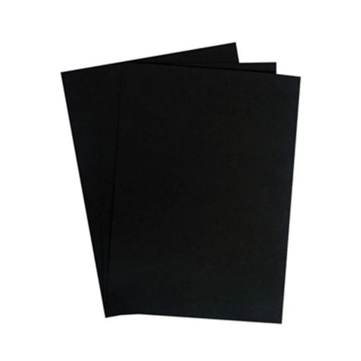 [BRIS-N] CARTULINA BRISTOL NEGRO T/CARTA (PAQ 30)