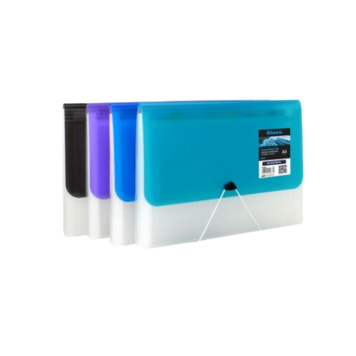 [ST-00004] ACORDEON A4 12 DIV GLASS STUDMARK