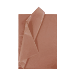 [81CA] PAPEL SEDA CAFE 50 X 70cm. 17grs 50 H