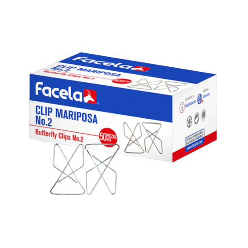 [OFF-PT16652] CLIPS MARIPOSA NO.2 FACELA