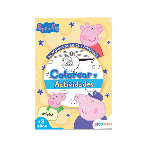 [OFF-BP-H-A-7226] COLOREA Y ACTIVIDADES HASBRO 2 TITULOS 24 PAG C/U SICOBEN