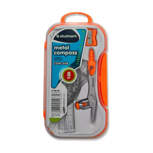 [OFF-ST-COM-508] COMPAS (JUEGO DE 8 PZS) STUDMARK