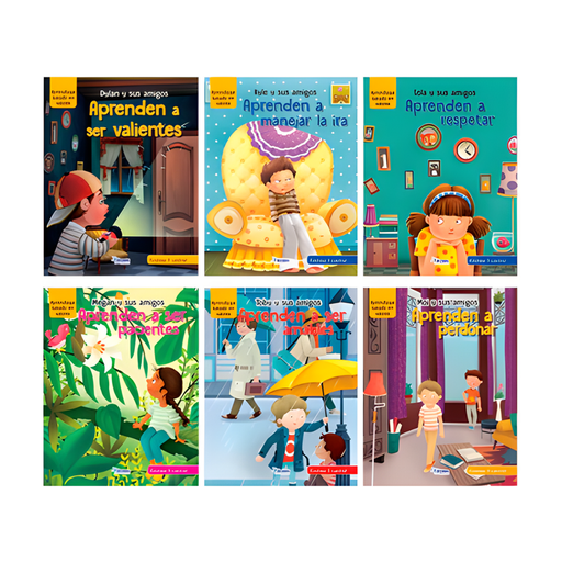 [OFF-SBL-1955] CRECIENDO EN FAMILIA- LIBRO DE TAPA DURA - MEDIDAS  17.5 X 23 CM - 24 PÁGINAS SICOBEN 