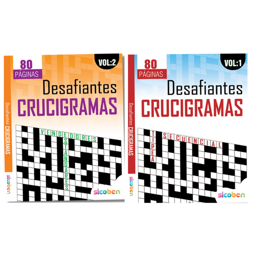 [OFF-DP-S-CR-2387] CRUCIGRAMAS PON A PRUEBA TUS HABILILADES LIBRO CRUCIGRAMA 100 PAG SICOBEN