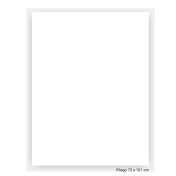 [SP-361502C1] CARTON PRESENTACIÓN PLIEGO BLANCO 72X101 (PAQ 10)