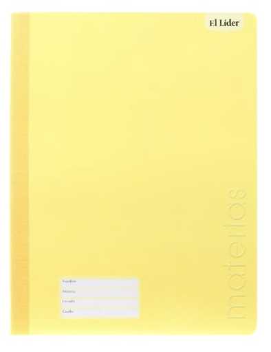 [OFF-53119] CUADERNO CL COLORES VARIADOS LIDER 100H (UNIDAD)