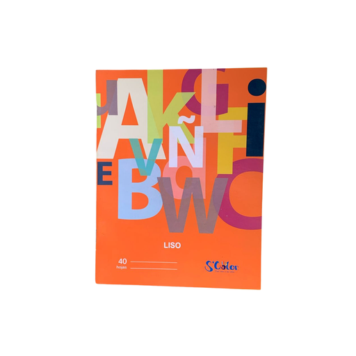 [OFF-CL-24567118] CUADERNO LISO / 40 HOJAS / 15.24 X 20.32 CM