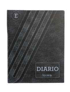 [OFF-SV-3009] DIARIO 100 FOLIOS VEROLIZ CUADERNO COSIDO
