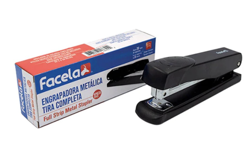 [OFF-ENG-51724] ENGRAPADORA FACELA METALICA TIRA COMPLETA (20 HOJAS)