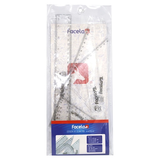 [OFF-EST-461153] ESTUCHE DE GEOMETRIA 30CM FACELA