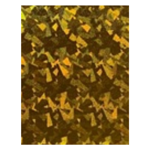 [OFF-26AM] FOAM HOLOGRÁFICO T/CARTA AMARILLO 10H