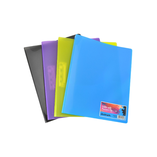 [OFF-ST-00048] FOLDER A4 C- PRENSILLA PLASTICO (12 UNID) STUDMARK