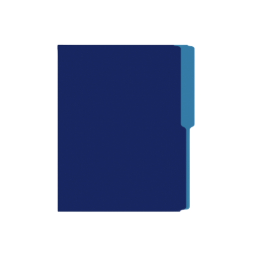 [OFF-067AZM] FOLDER MANILA FLASHFILE AZUL MARINO IRASA T/C (CJ100)