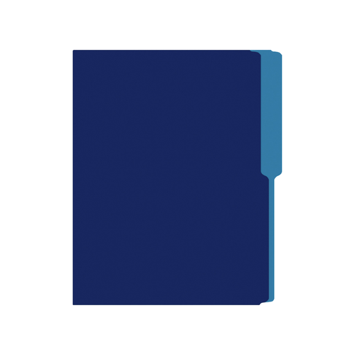 [FAA80] FOLDER MANILA T/CARTA COLOR AZUL  (CJ 80)